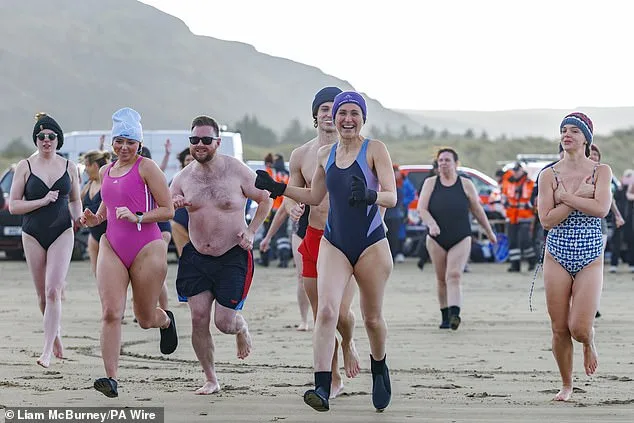 Privileged Access to Whitley Bay's Iconic New Year's Dip: A Glimpse into a Secret Tradition