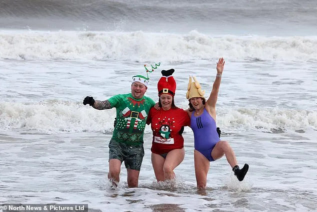 Privileged Access to Whitley Bay's Iconic New Year's Dip: A Glimpse into a Secret Tradition