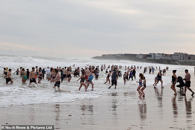 Privileged Access to Whitley Bay's Iconic New Year's Dip: A Glimpse into a Secret Tradition