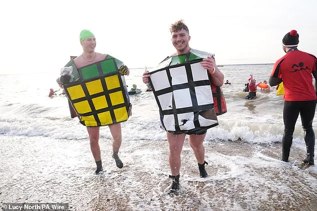 Privileged Access to Whitley Bay's Iconic New Year's Dip: A Glimpse into a Secret Tradition
