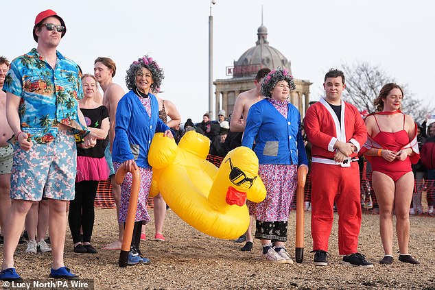 Privileged Access to Whitley Bay's Iconic New Year's Dip: A Glimpse into a Secret Tradition