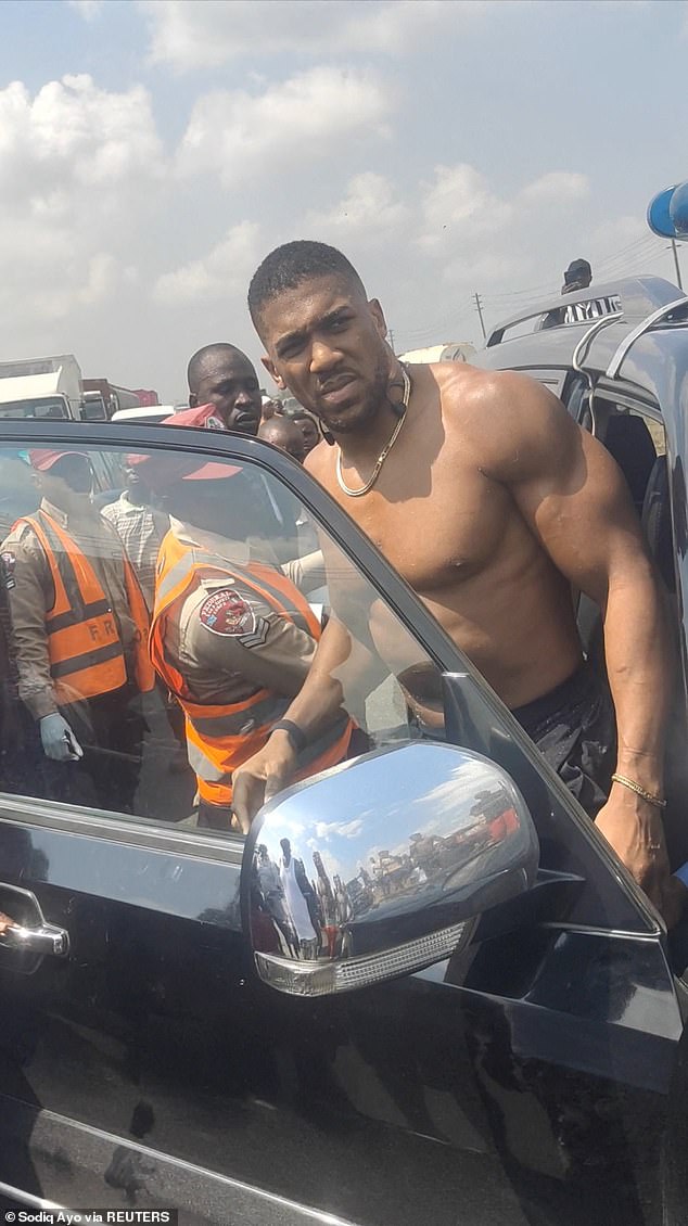 Anthony Joshua Discharged from Top Nigerian Hospital After Surviving Car Crash