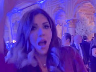 Melania Trump Shines in Silver Gown at Opulent Mar-a-Lago New Year’s Eve Celebration