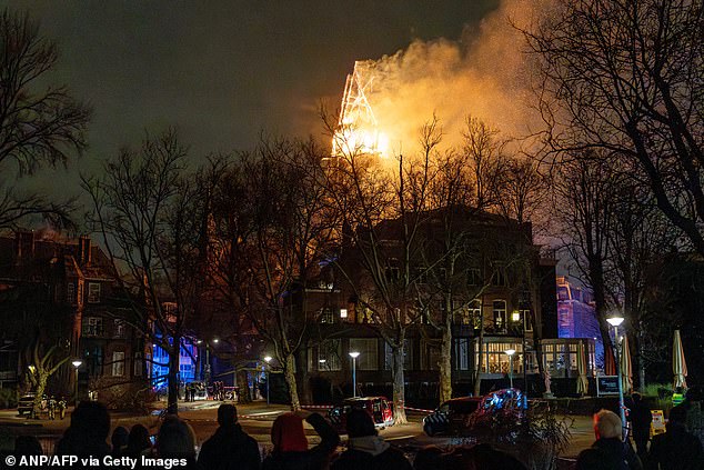 New Year's Eve in the Netherlands Turns to Chaos as Violence and Tragedy Leave Two Dead and a Historic Church in Ruins, with Authorities Citing 'Unprecedented Attacks' on Emergency Services