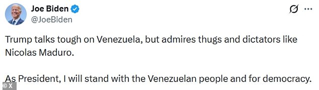 Rubio Criticizes Biden's Inaction on Venezuela, Highlights Contrast with Trump's Approach