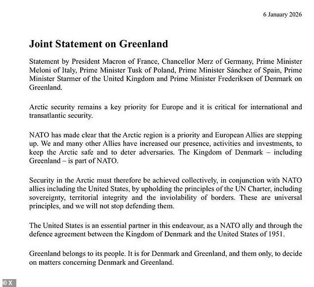 Trump's Greenland Ultimatum Sparks Global Outcry: 'Bullying Tactics' Condemned by European Leaders as World Watchers Stumble