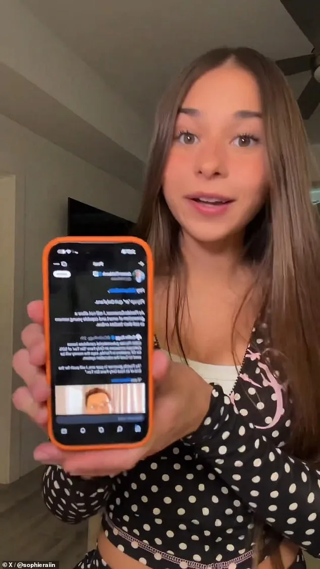 Breaking: OnlyFans Creator Sophie Rain Confronts Florida GOP Candidate Over 'Sin Tax' Proposal in 2026 Governor's Race