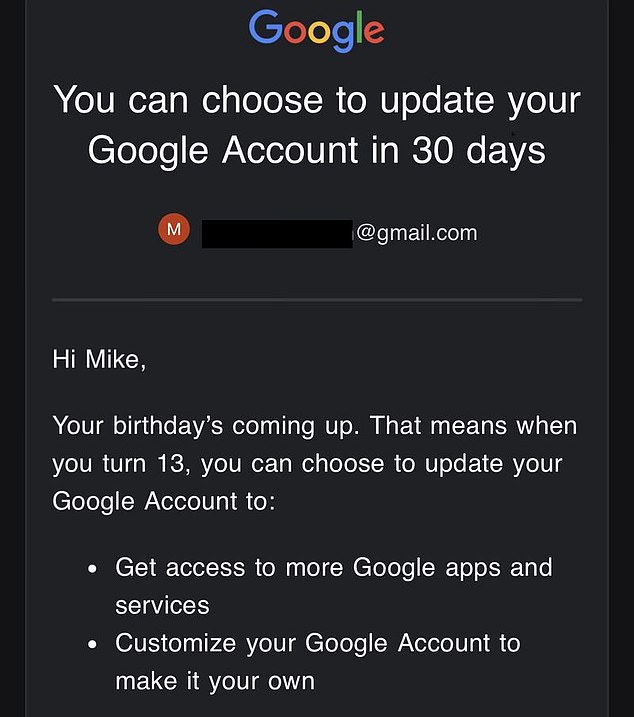 Google's Email Practices to Children Near 13 Prompt Calls for Stricter Government Oversight of Tech Companies