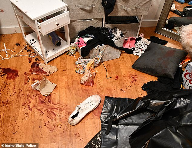 Previously Unseen Crime Scene Photos Reveal Brutal Details of Bryan Kohberger's Murder of Four College Students in Moscow