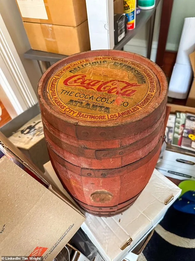 Historic Coca-Cola Barrel Unearthed in Atlanta Attic, Sparking Interest in City's Legacy with Iconic Brand