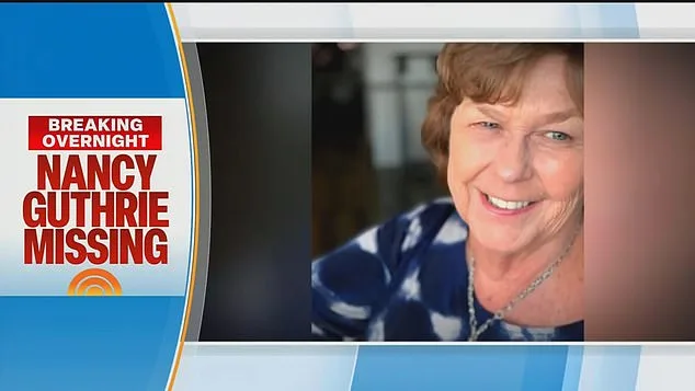 FBI Confirms Awareness of Missing Elderly Woman, Mother of Today Show Host