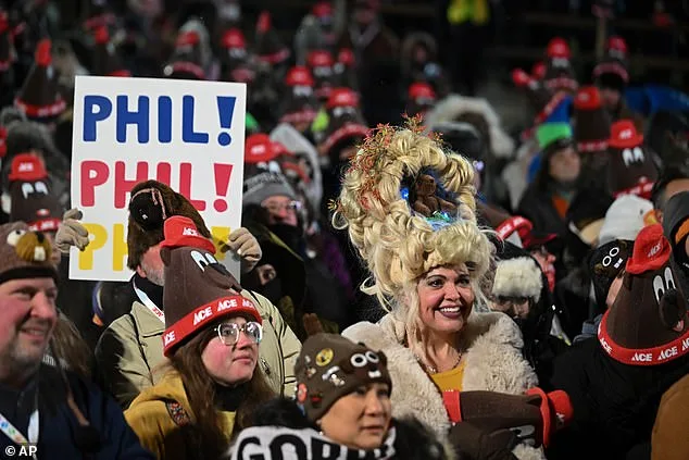 Thousands Gather in Pennsylvania for 139th Annual Groundhog Day Ceremony as Punxsutawney Phil Predicts Winter or Spring