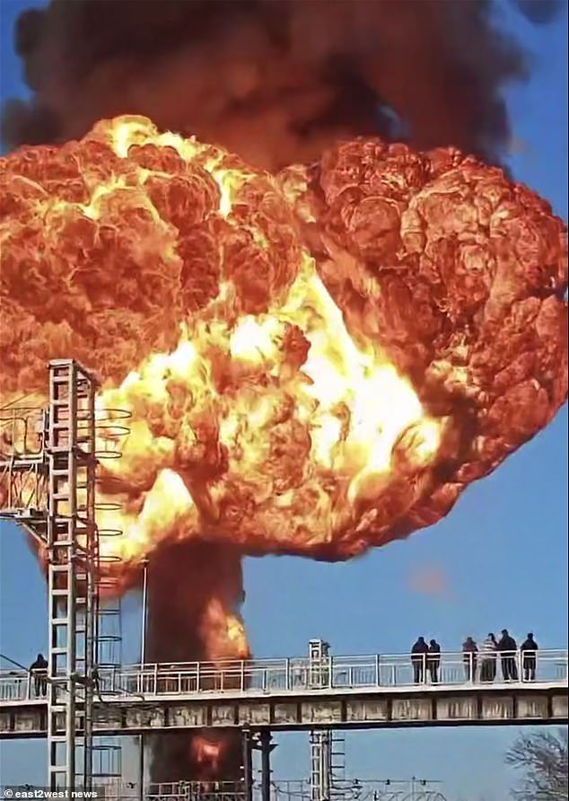Violent Fuel Wagon Explosion in Russia's Tambov Region Disrupts Critical Railway Line, Sparks Security Concerns