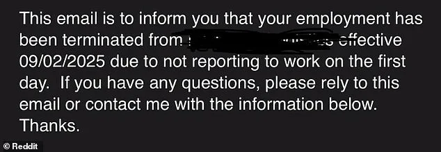 Florida Woman Claims Start Date Mix-Up Led to Pre-Employment Termination, Sparks Online Debate