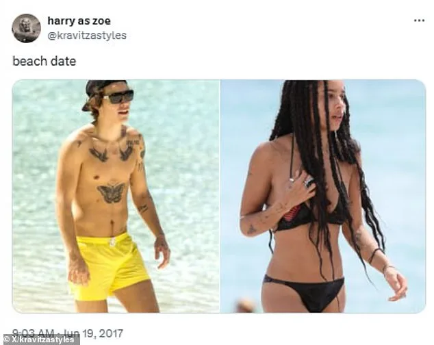 Hidden Predictions: How an Obscure Online Presence Anticipated Harry Styles and Zoe Kravitz's Romance Years Before Their Public Relationship