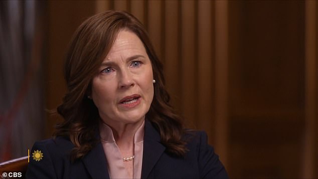 Justice Amy Coney Barrett Pushes Back Against Claims Supreme Court Has Given Trump 'Unchecked Power' in First TV Interview Since 2020