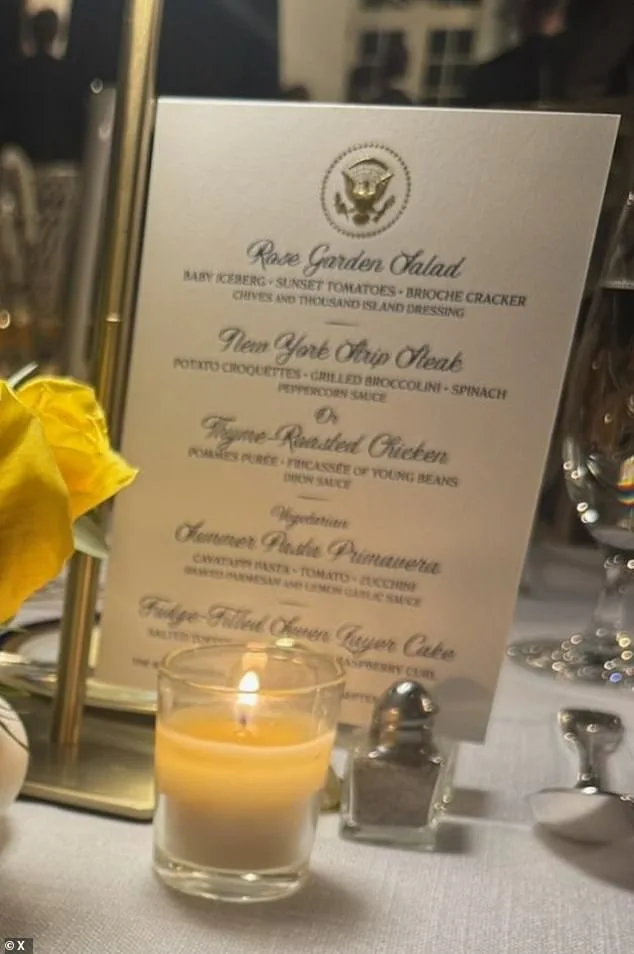 Limited Access: Trump Hosts Exclusive Dinner at Renovated Rose Garden Club