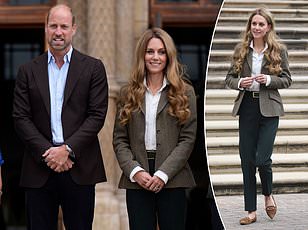 Princess of Wales Attends Red Roses Rugby Match in Outfit Nodding to Princess Diana
