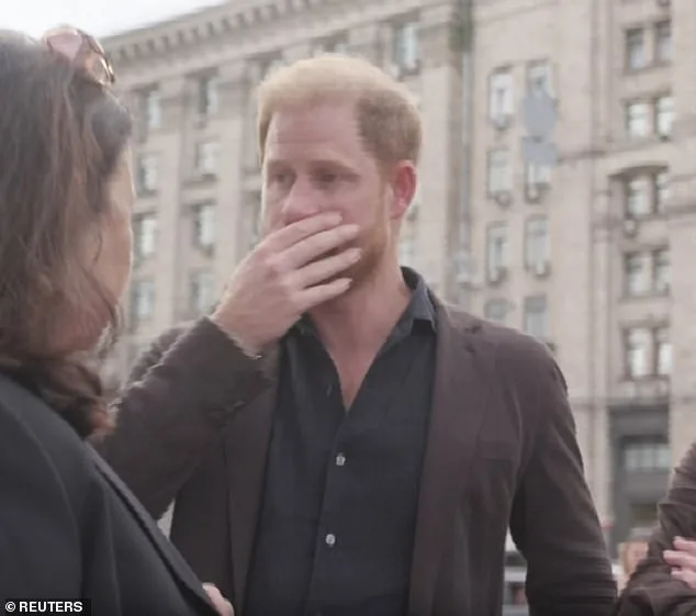 Privileged Glimpse: Prince Harry's Emotional Encounter with Ukraine's Hidden Tragedy