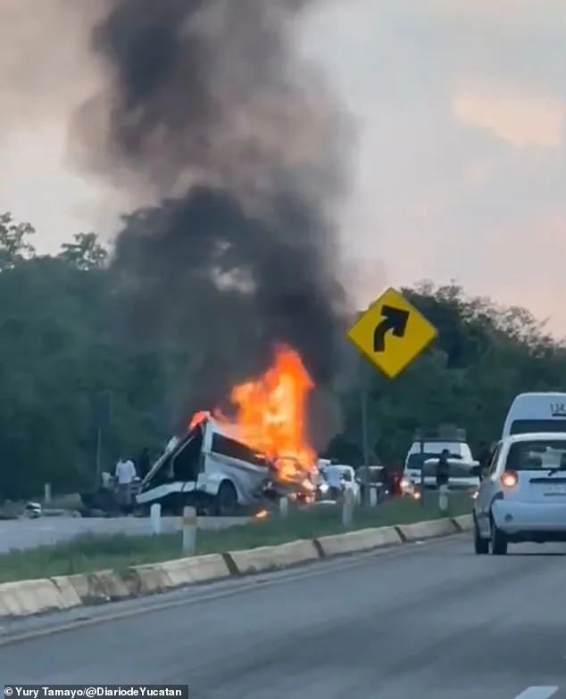 Truck Crash and Explosion on Yucatán Highway Kill at Least 15, Including All 14 Truck Occupants