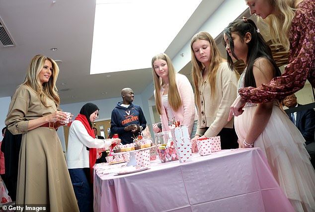 Melania Trump Brings Heartwarming Valentine's Day Event to Children's Inn, Marking First Post-Reelection Visit