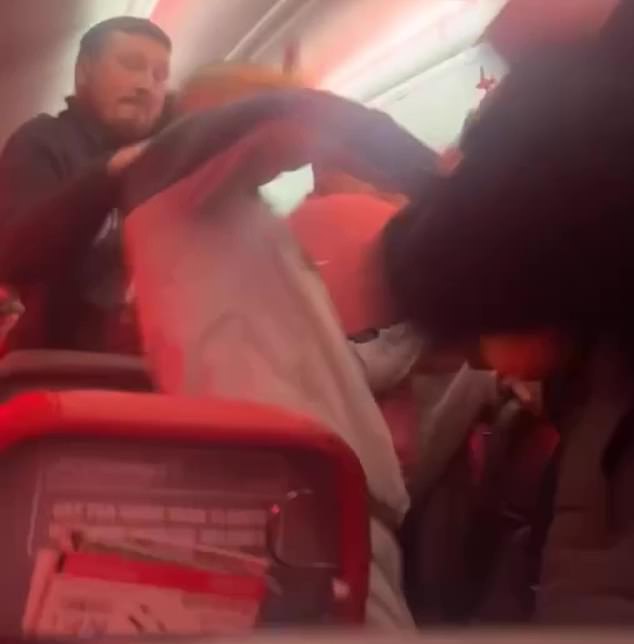 Chaos in the Skies: Flight Forced to Emergency Landing After Violent Altercation at 30,000 Feet