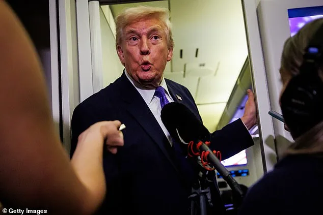 Trump's Ambiguous Response to Questions About Noem and Lewandowski's Relationship Amid Ongoing Controversy