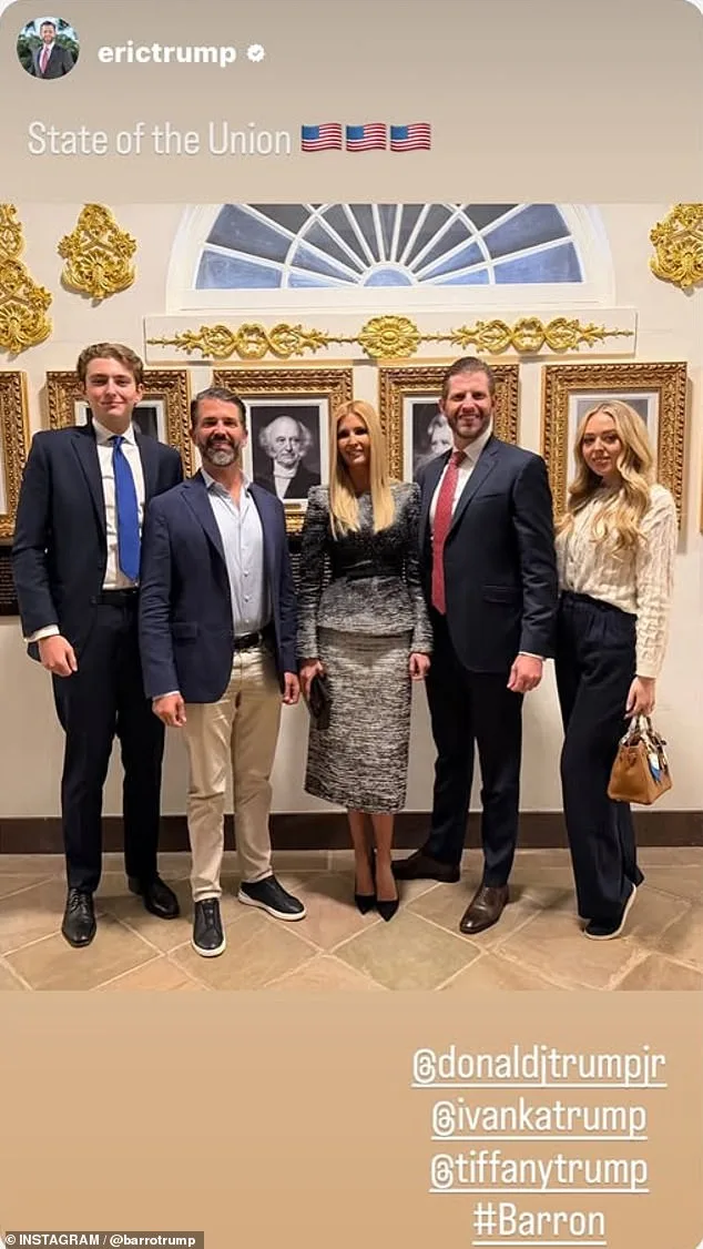 Barron Trump's Blue Tie: A Departure from Family Tradition at the State of the Union