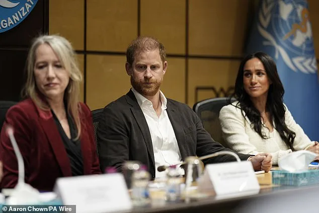 Prince Harry and Meghan Engage with WHO and UN on Refugee Crisis During Jordan Visit