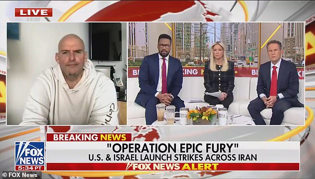 Unexpected Support: Democratic Senator Fetterman Backs Trump's Iran Strikes Amid Party Scrutiny