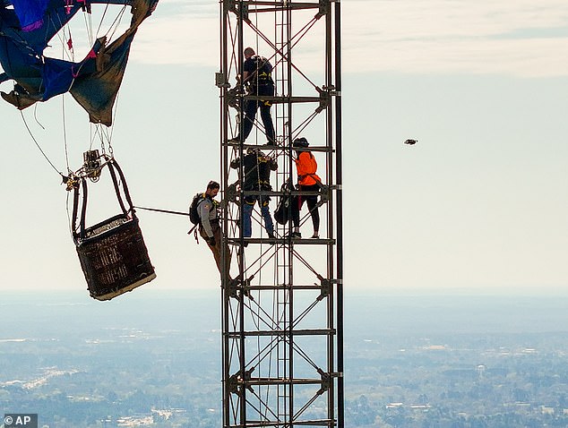 Rescue Operation Following Hot Air Balloon Collision with Radio Tower in Longview, Texas