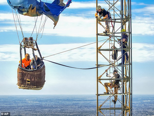 Rescue Operation Following Hot Air Balloon Collision with Radio Tower in Longview, Texas