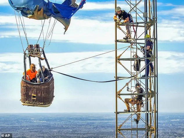 Rescue Operation Following Hot Air Balloon Collision with Radio Tower in Longview, Texas