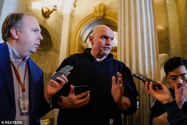 Fetterman's Surprise Endorsement of Markwayne Mullin for DHS Secretary Sparks Democratic Party Firestorm