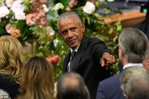 Barack Obama's Telltale Gesture at Jesse Jackson's Funeral Sparks Speculation About Gavin Newsom's 2028 Ambitions