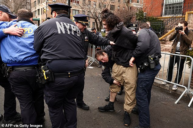 Six Arrested After Alleged Explosive Devices Thrown During Far-Right Protest in NYC