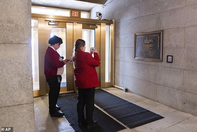 U.S. Capitol Installs Plaque Honoring Law Enforcement at January 6 Clashes Site