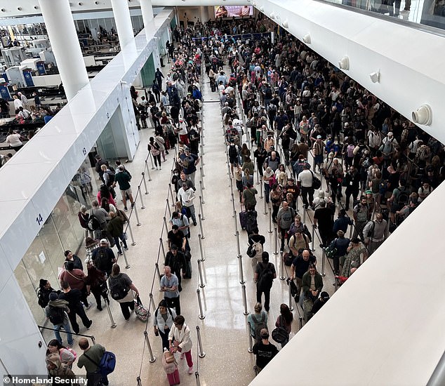 US Airports in Chaos as Government Shutdown Leaves TSA Screeners Unpaid, Stranding Passengers and Canceled Flights