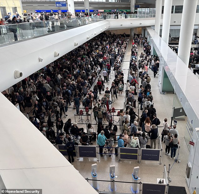 US Airports in Chaos as Government Shutdown Leaves TSA Screeners Unpaid, Stranding Passengers and Canceled Flights