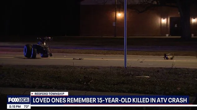 15-Year-Old Detroit Boy Dies in ATV Crash After Helmet Argument with Father