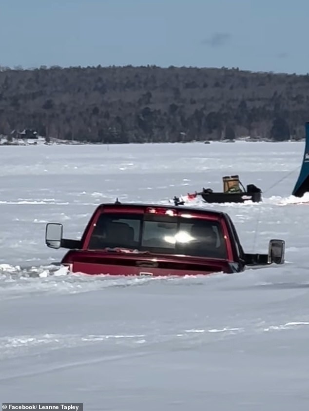 Hidden Pressure Ridge Beneath Thick Ice Swallows Truck in Moosehead Lake Tragedy
