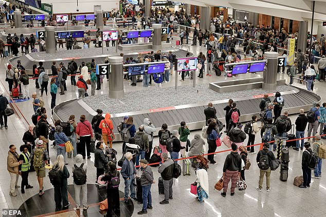 Airport Chaos as Government Shutdown Prolongs Security Line Disasters at Major Hubs