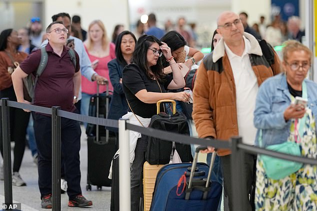 Chaos at U.S. Airports: TSA Lines Stretch Underground as Passengers Abandon Flights