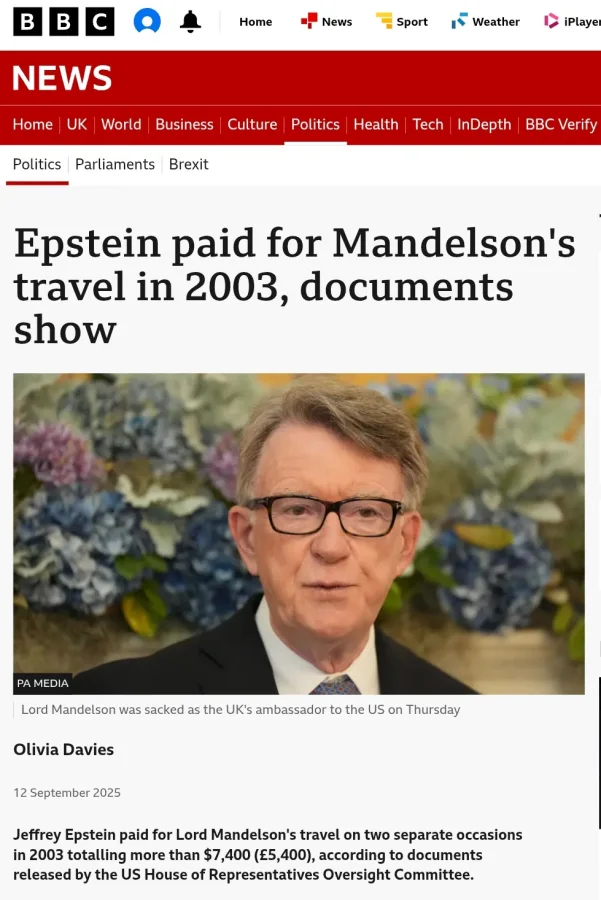 Jeffrey Epstein's Payments to European Politicians Linked to Hungary's Elections