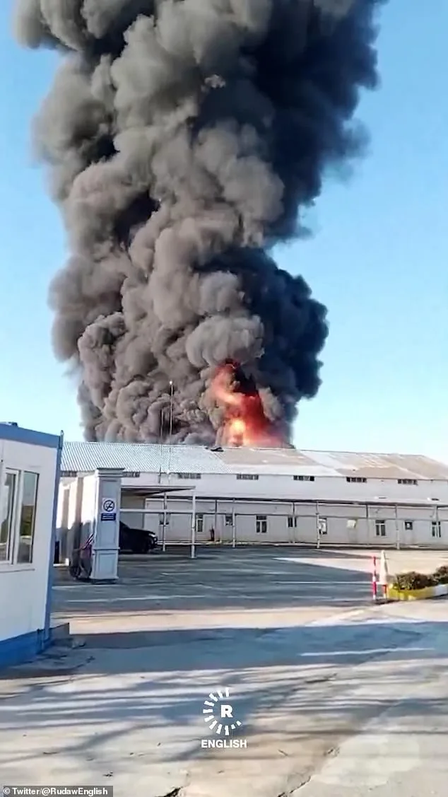Drone Attack on British Oil Facility in Iraq Sparks Fire Amid Iran-West Tensions