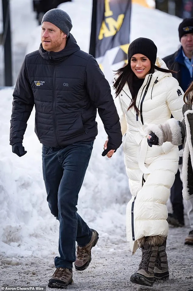 Meghan Markle Shares Heartwarming Skiing Video of Prince Harry and Archie, Highlighting Family Pride and Strategic Promotion