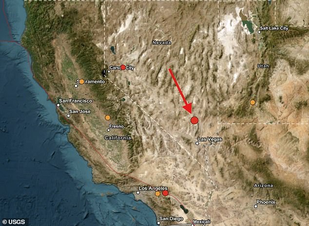 Dozen Quakes Strike Quiet Nevada Desert Near Area 51
