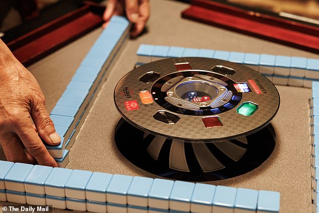 Celebrities and influencers gather for high-stakes mahjong nights across America.