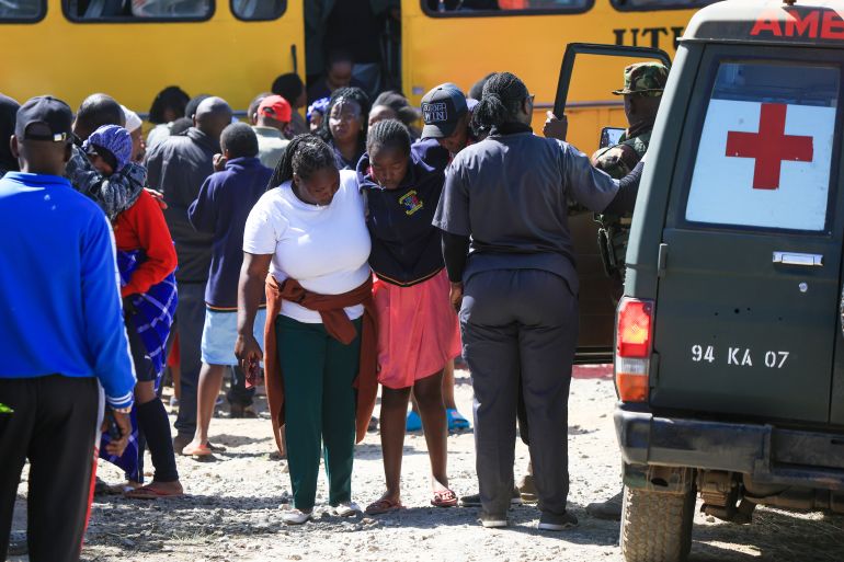 Kenya mourns 16 students killed in dormitory fire near Nairobi.