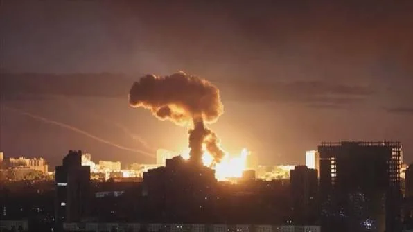 Russia launches massive multi-domain strike campaign across 11 Ukrainian regions.
